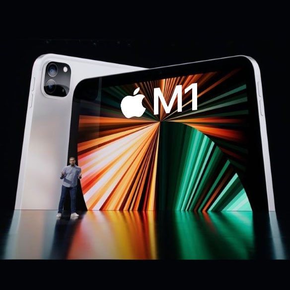 Máy tính bảng Apple iPad Pro 11 2021 M1 (M1/Wifi/11 inch/256FB/Silver) MHQV3ZAA