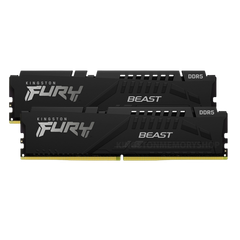 Bộ nhớ trong RAM Kingston Fury Beast 32GB (2x16GB) DDR5 4800MHz (KF548C38BBK2-32)