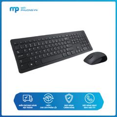 Bộ Bàn Phím và Chuột Dell Wireless Keyboard and Mouse (English) KM117 Black