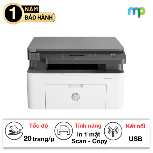 Máy in HP đa năng LaserJet MFP 135A (4ZB82A)