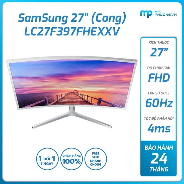 Màn hình Samsung 27 inch LC27F397FHEXXV