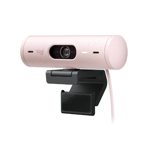 Webcam Logitech BRIO 500 Full HD/ Hồng