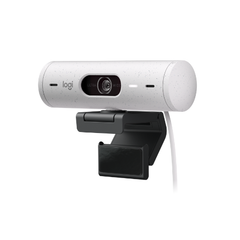 Webcam Logitech BRIO 500 Full HD/ Trắng