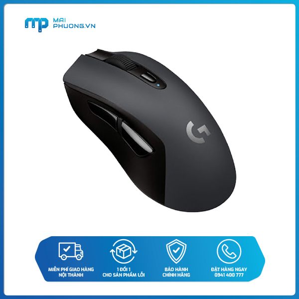 Chuột chơi game Logitech G603 Prodigy Lightspeed Wireless Gaming Black