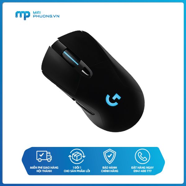 Chuột chơi game Logitech G703 LIGHTSPEED WIRELESS GAMING HERO