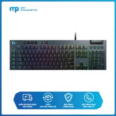 Bàn phím cơ Logitech G813 Lightsync RGB Mechanical Romer G Linear Gaming Keyboard Black