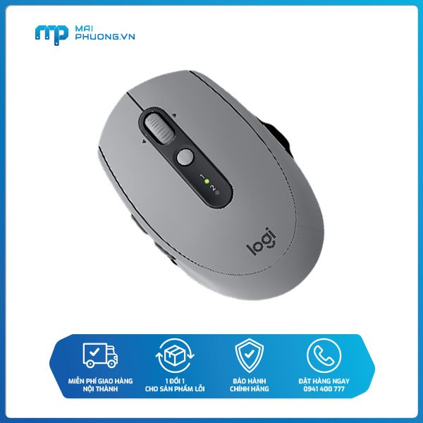 Chuột Không Dây Logitech M590 ( Xám)