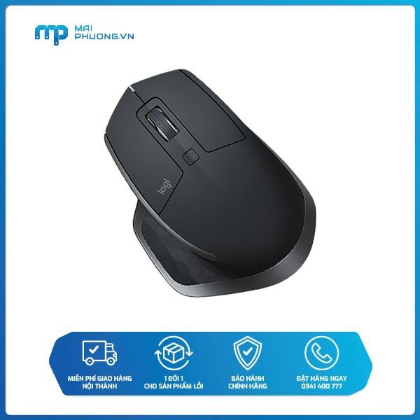 Chuột vi tính logitech MX MASTER 2S Wireless/Bluetooth ( Black ) ( 910-005142 )