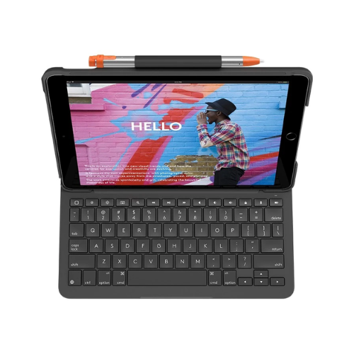 Bàn phím Logitech Slim folio for IPAD 7TH/8TH/9TH GEN - Đen