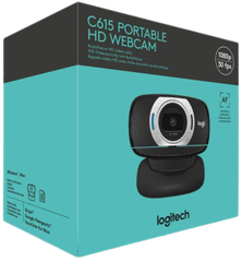 Webcam Logitech C615 (1080p/AutoFocus/Micro tích hợp)