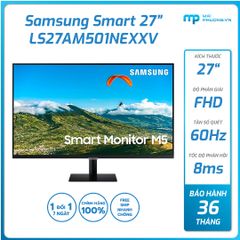 Màn hình thông minh M5 UHD Dòng 27inch 60Hz LS27AM501NEXXV