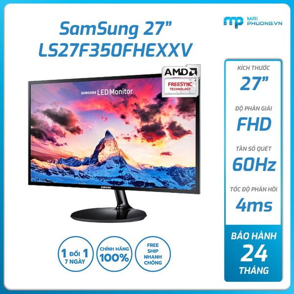 Màn hình Samsung 27 inch LS27F350FHEXXV