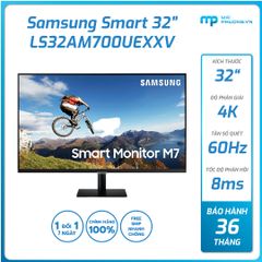 Màn hình thông minh SAMSUNG M7 UHD Dòng 32inch 60Hz LS32AM700UEXXV