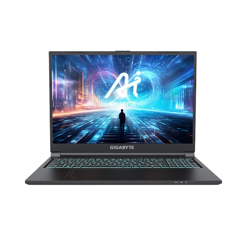 Laptop Gigabyte G6 MF 2024 (RC56) 9RC56MF0HJIIXIPH000 (i7-13620H/16GD5/512SSD/16.0FHD+/165Hz/WF6E/BT/54Wh/6G_RTX 4050/LEDKB/W11SL/ĐEN)
