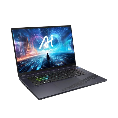 Laptop Gigabyte AORUS 16X 2024 X6LAG 9RX6LASGDDJIXDVN010 (i7-14650HX/16GD5/1TBSSD/16.0QHD+/165Hz/WF7BE/BT/99Wh/8G_RTX 4070/LEDKB/W11SL/XÁM)