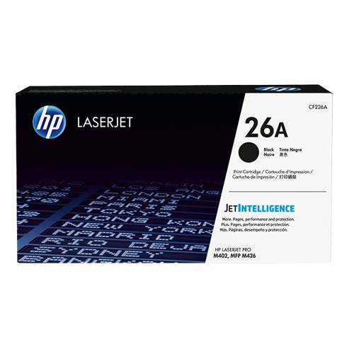 HP 26A Black LaserJet Toner Cartridge