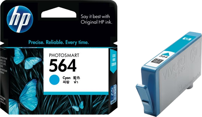 HP 564 Black/ Photo Black/ Cyan/  Magenta/  Yellow  Ink Cartridge