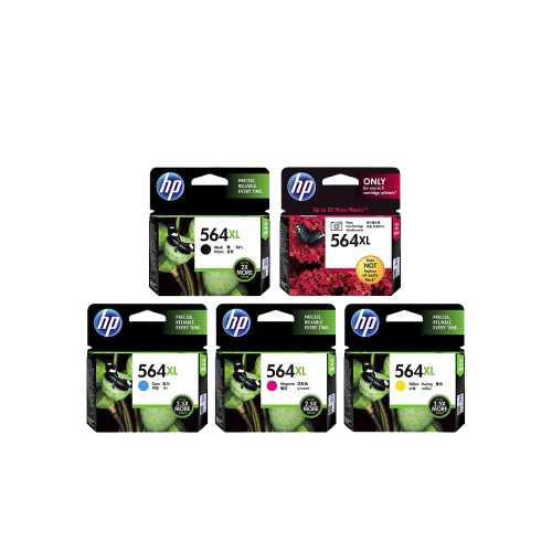 HP 564xl Photo Black/ Cyan/ Magenta/ Yellow/ Black Ink Cartridge