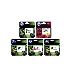 HP 564xl Photo Black/ Cyan/ Magenta/ Yellow/ Black Ink Cartridge
