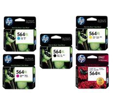 HP 564xl Photo Black/ Cyan/ Magenta/ Yellow/ Black Ink Cartridge