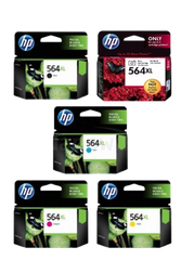 HP 564xl Photo Black/ Cyan/ Magenta/ Yellow/ Black Ink Cartridge