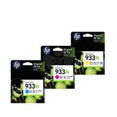HP 933XL Cyan/ Magenta/ Yellow Officejet Ink Cartridge