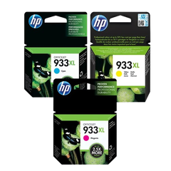 HP 933XL Cyan/ Magenta/ Yellow Officejet Ink Cartridge