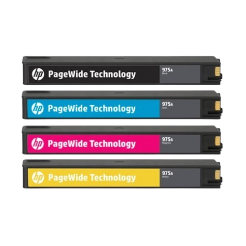 HP 975A Cyan/ Magenta/ Yellow/ Black Original PageWide Cartridge