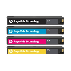 HP 975A Cyan/ Magenta/ Yellow/ Black Original PageWide Cartridge