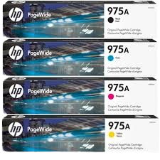 HP 975A Cyan/ Magenta/ Yellow/ Black Original PageWide Cartridge
