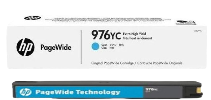 HP 976YC Black/ Cyan/ Magenta/ Yellow  Contract PageWide Crtg