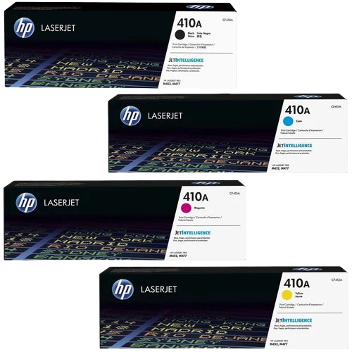 HP 410A Black/ Cyan/ Yellow/  Magenta LaserJet Toner Cartridge