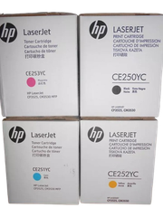 HP 504Y Blk/ Cyn/ Ylw/ Mgn  Opt Contr LJ Toner Crtg