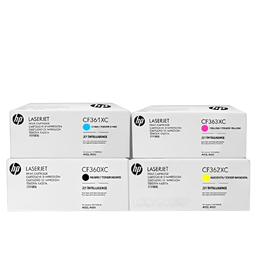 HP 508X Blk/ Cyn/ Ylw/ Mgn Contract LJ Toner Cartridge