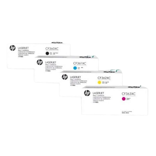 HP 508X Blk/ Cyn/ Ylw/ Mgn Contract LJ Toner Cartridge