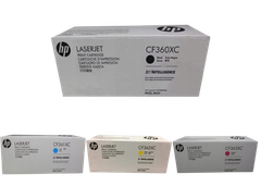 HP 508X Blk/ Cyn/ Ylw/ Mgn Contract LJ Toner Cartridge