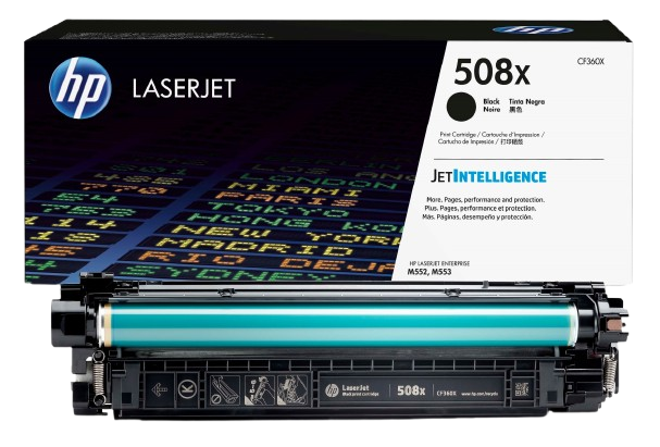 HP 508X Black/ Cyan/ Yellow/  Magenta LaserJet Toner Cartridge