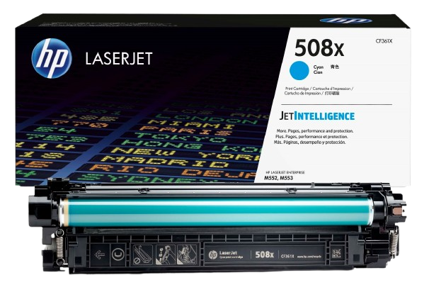 HP 508X Black/ Cyan/ Yellow/  Magenta LaserJet Toner Cartridge