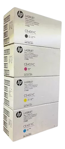 HP 507Y Blk/ Cyn/ Ylw/ Mgn Opt Contr LJ Toner Crtg