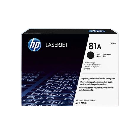 HP 81A Black LaserJet Toner Cartridge