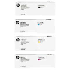 HP 827A Blk/ Cyn/  Ylw/ Mgn  Contract LJ Toner Cartridge