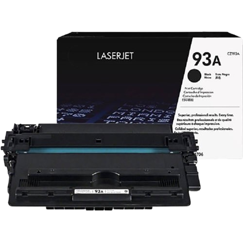 HP 93A Black LaserJet Toner Cartridge