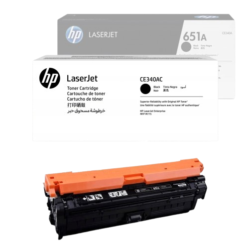 HP CE340AC Blk/ CE341AC Cyn/ CE342AC Ylw/ CE343AC Mgn Contr LJ Toner Cartridge