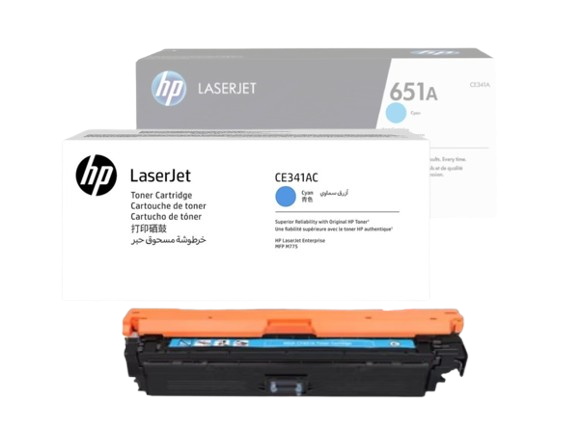 HP CE340AC Blk/ CE341AC Cyn/ CE342AC Ylw/ CE343AC Mgn Contr LJ Toner Cartridge