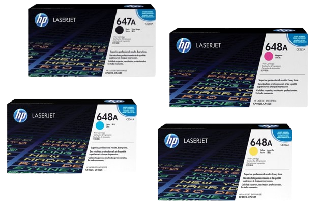 HP LaserJet CP4025/4525 8.5K Blk/ Cyan Prt/ Yellow Prt/  Magenta Prt Crtg