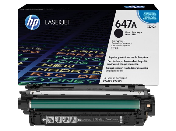 HP LaserJet CP4025/4525 8.5K Blk/ Cyan Prt/ Yellow Prt/  Magenta Prt Crtg