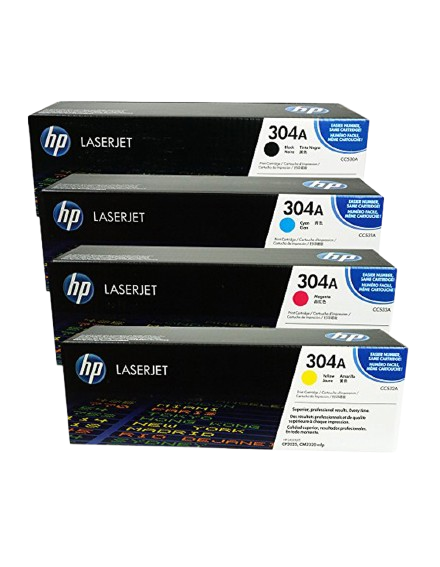 HP Color LaserJet CP2025 Black/ Cyan/ Yellow/ Magenta Crtg