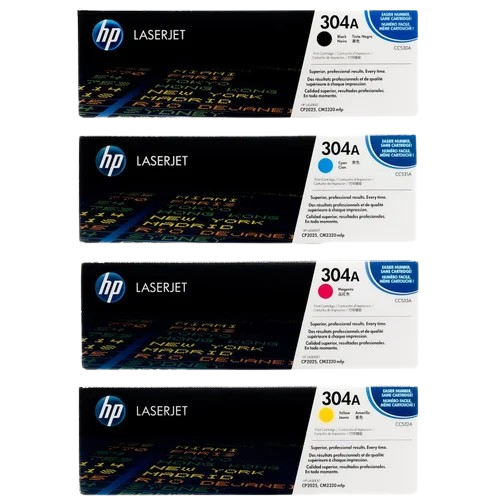 HP Color LaserJet CP2025 Black/ Cyan/ Yellow/ Magenta Crtg