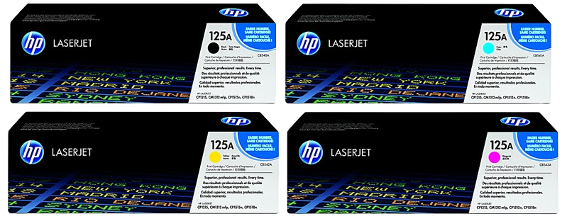 HP Color LaserJet CP1215/1515 Black/ Cyan/Yellow/ Magenta Crtg