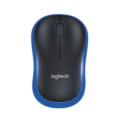 Chuột Không Dây Logitech M185 Đen Xanh